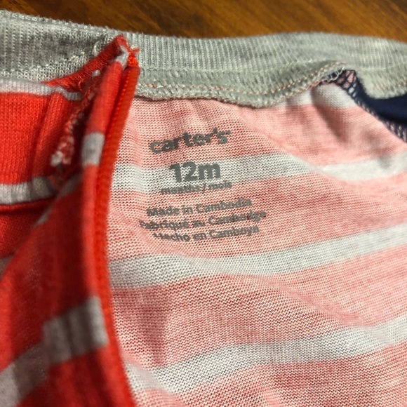 Carter’s Baby Snug Fit Footed Onesie Jumpsuit - Picture 6 of 6